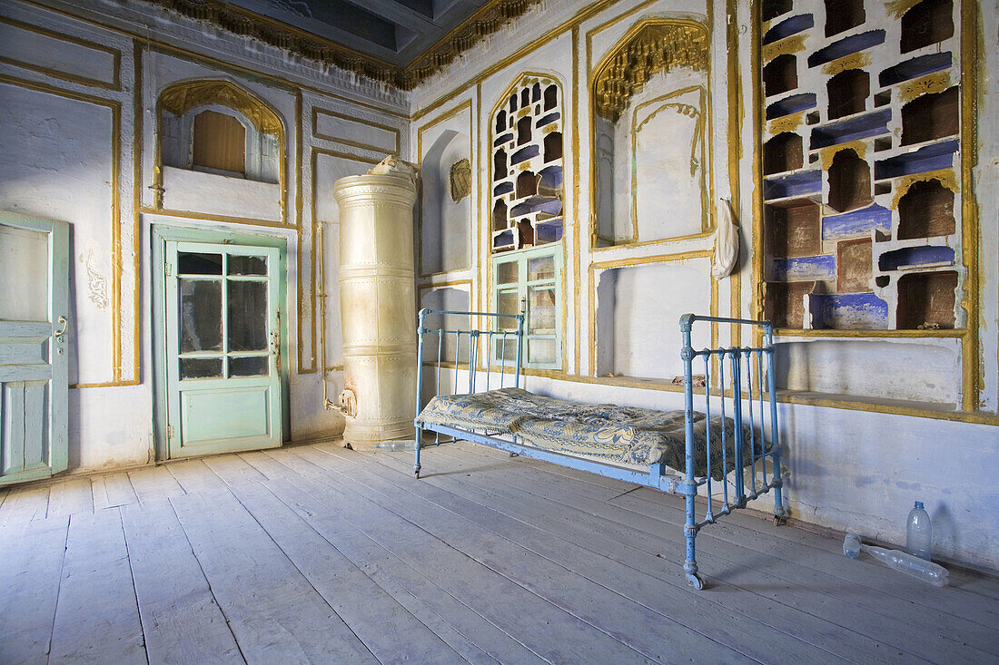 Old traditional merchants´ house interior, Bukhara, Uzbekistan