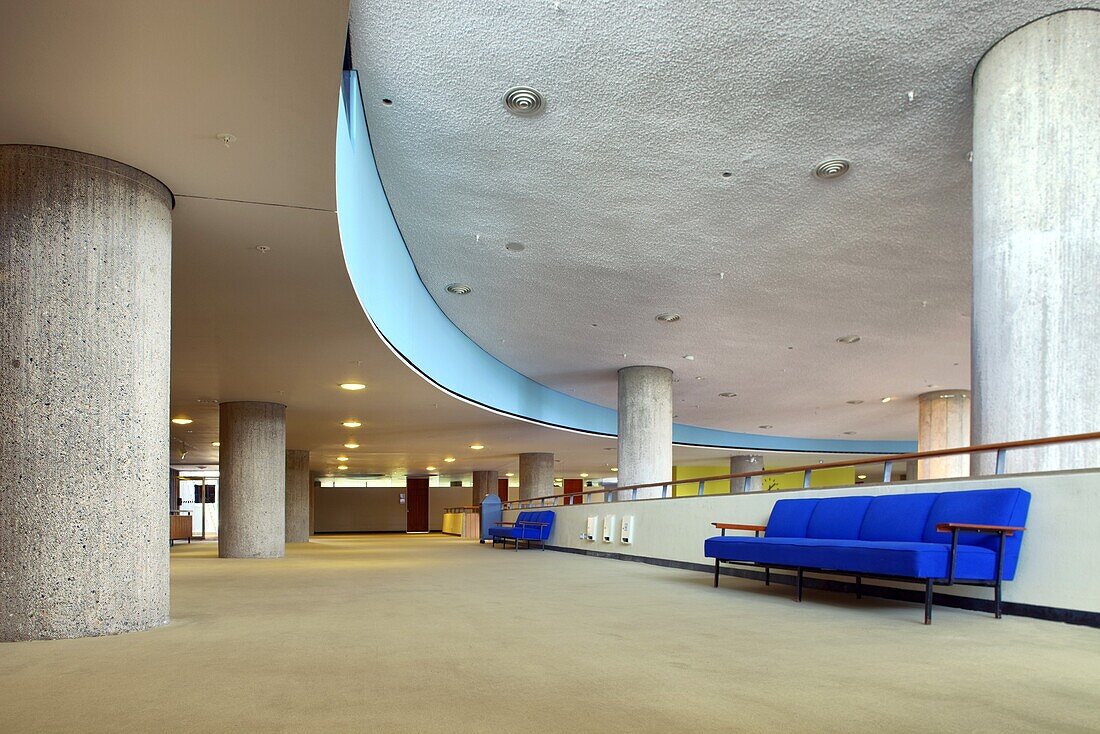 Interior of the House of World Cultures, Berlin, Germany