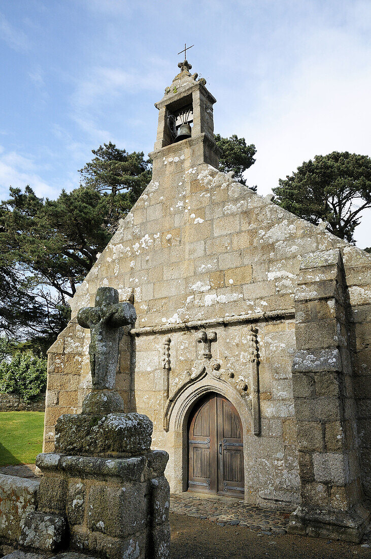 France, Brittany, Port-Blanc 22  Notre-Dame chapel 17th century