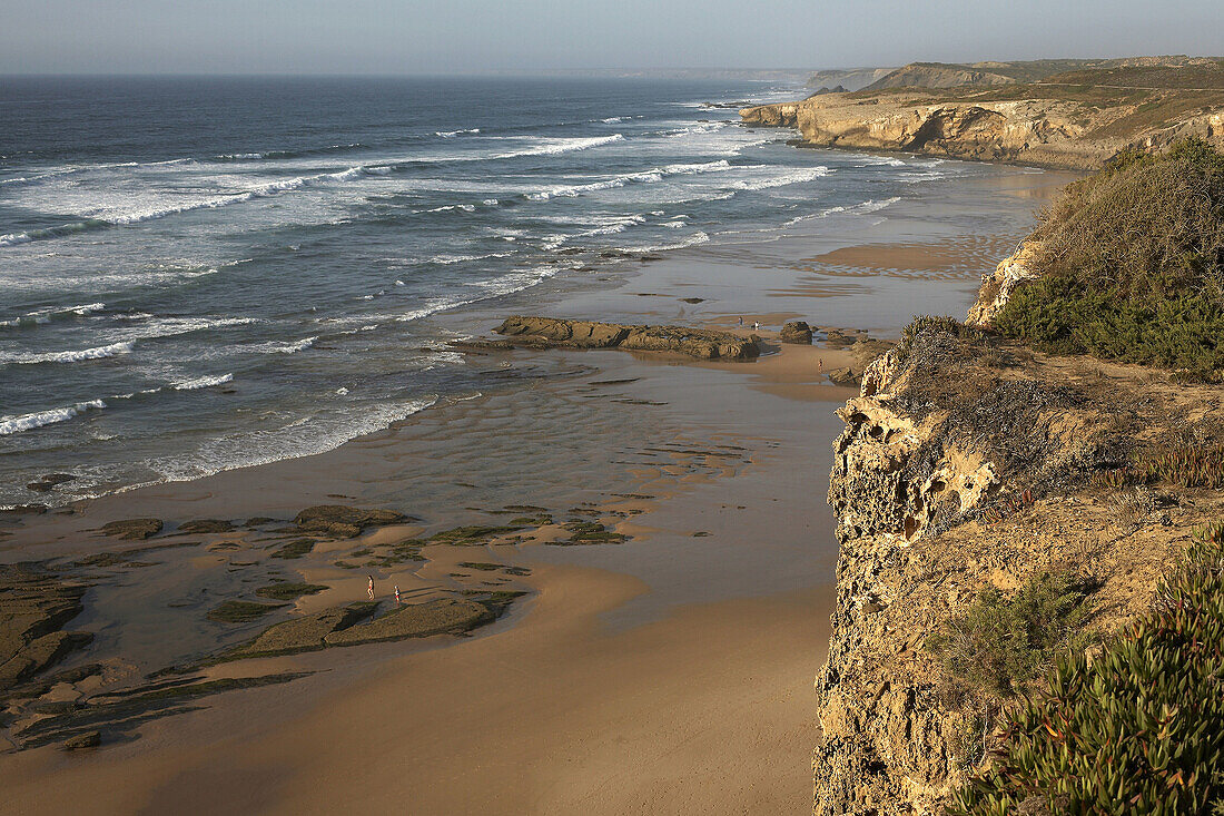 Beach at Monte Clerigo near Aljezur in the Algarve, Portugal