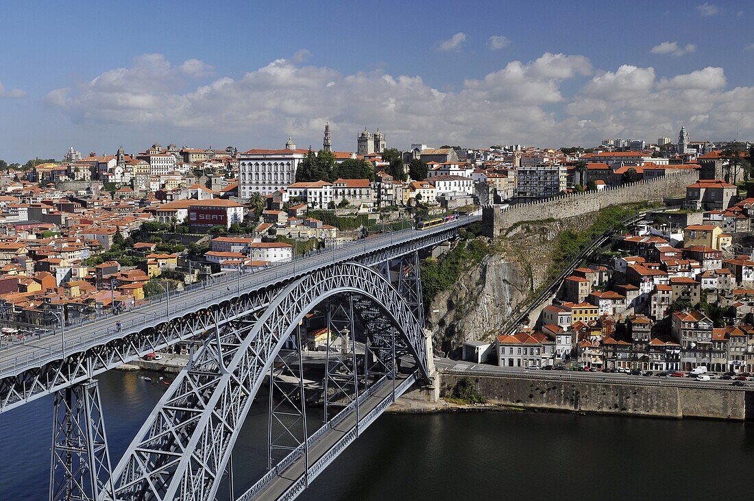 Ponte de D  Luis I, Porto, Portugal, Europe