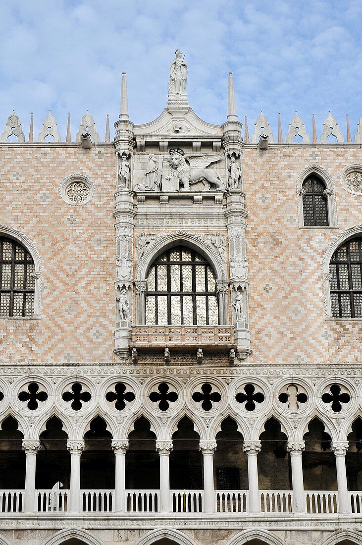Palazzo Ducale, Piazza San Marco, Venezia  St Mark´s Square  Venice, Italy, Europe, UNESCO World