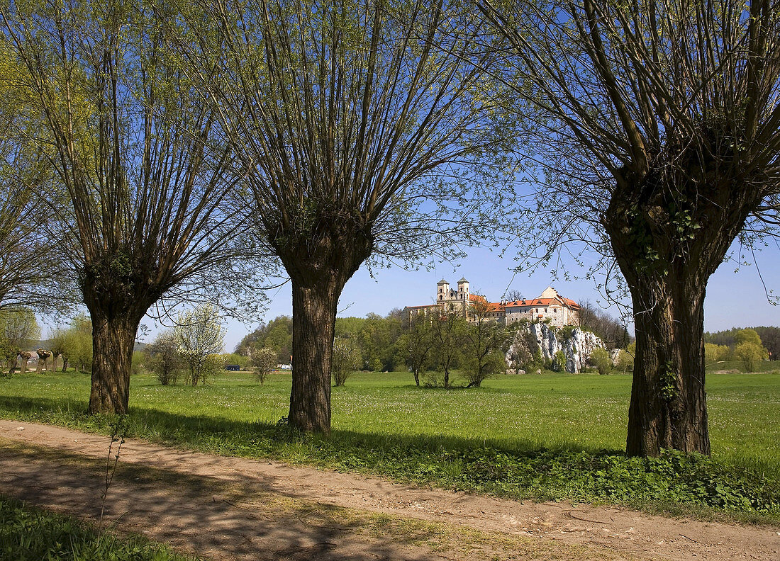 Benedictine Abbey in Tyniec, one of the oldest in Poland, 11 century