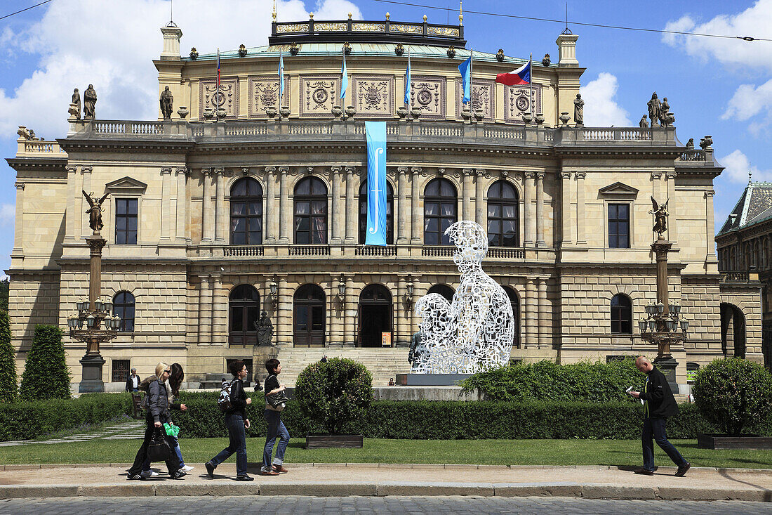 Czech Republic, Prague, Rudolfinum concert hall