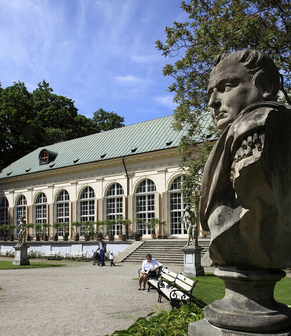 Poland, Warsaw, Lazienki Park, Orangery