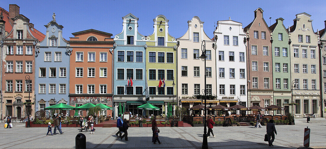 Poland, Gdansk, Long Market