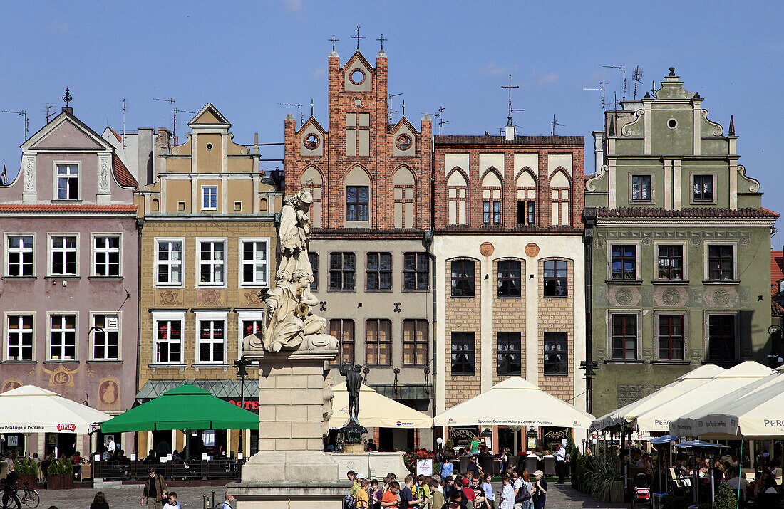 Poland, Poznan, Old Market Square