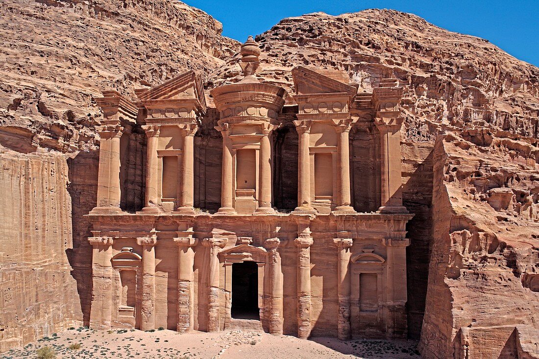 Al Deir The Monastery, 2 century BC, Petra, Jordan