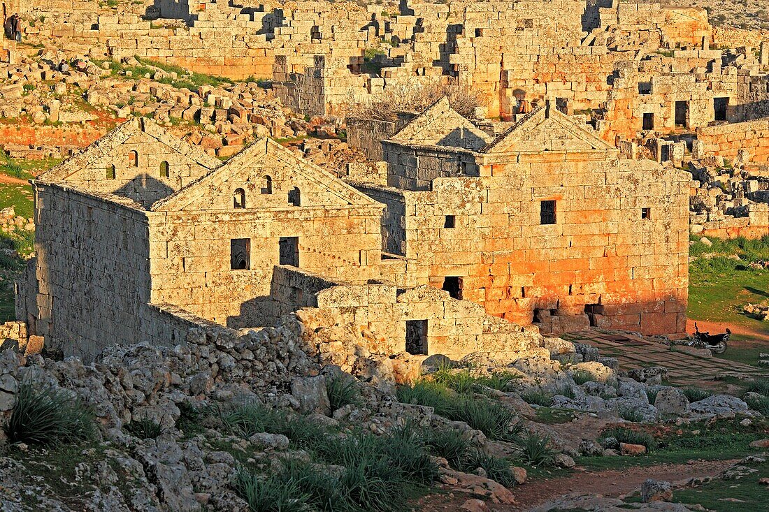 Byzantine town Serjilla 3-6 cent , Syria