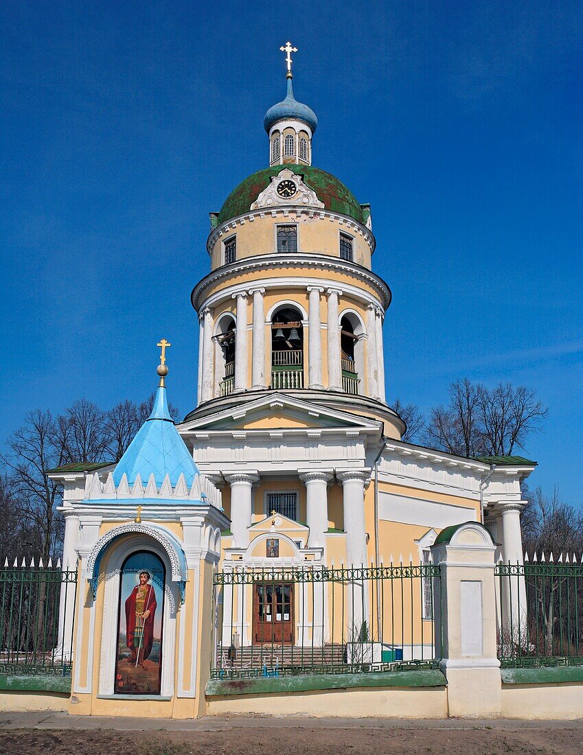 Church of St  Nicolas 1820-s, Grebnevo, Moscow region, Russia
