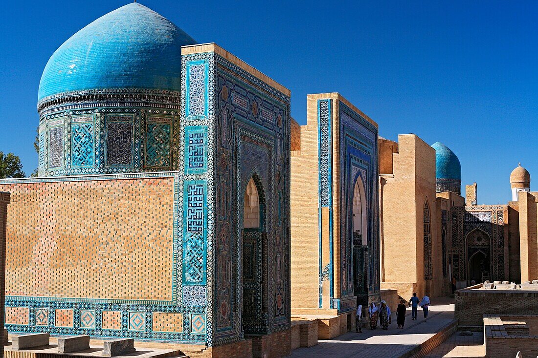 Shah I Zinda mausoleums, Samarkand, Uzbekistan