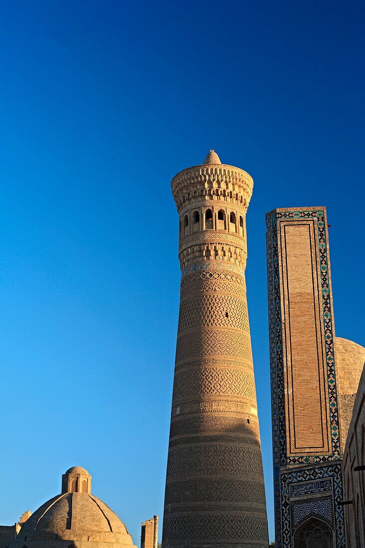 Kalon Minaret and mosque, Bukhara, Uzbekistan