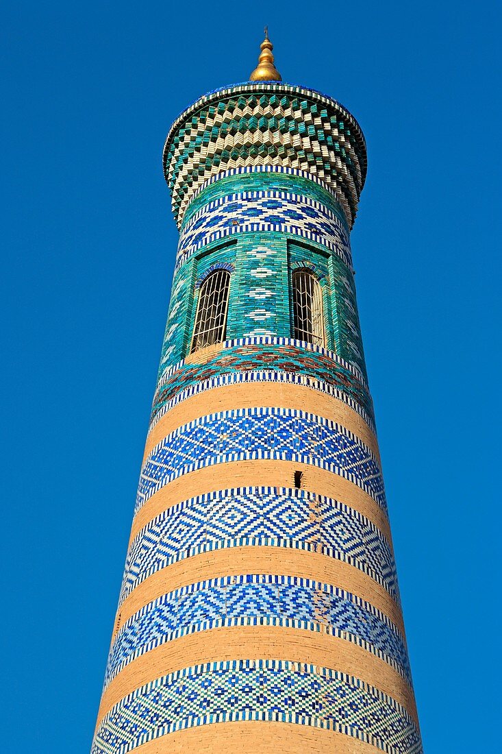 Minaret of Islam-Khodja, Khiva, Uzbekistan