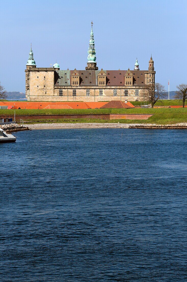 Kronborg palace Hamlets Elsinore Castle, 1574-1585, Helsingor, Zealand, Denmark