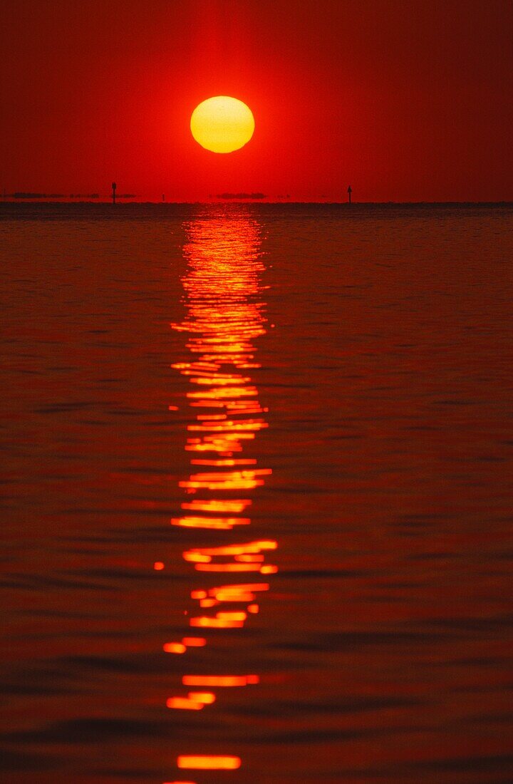 Sunrise over the Chesapeake Bay, Annapolis Maryland