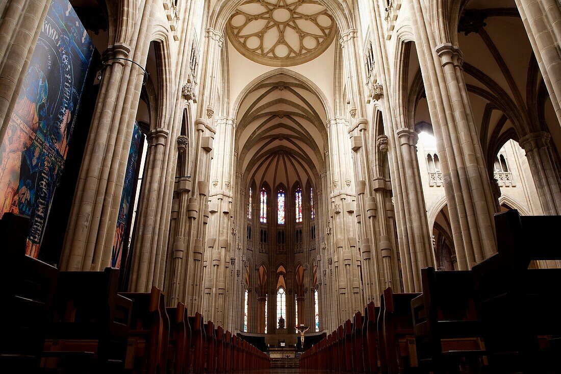 Maria Immaculada Cathedral, Vitoria, Gasteiz, Basque Country, Spain