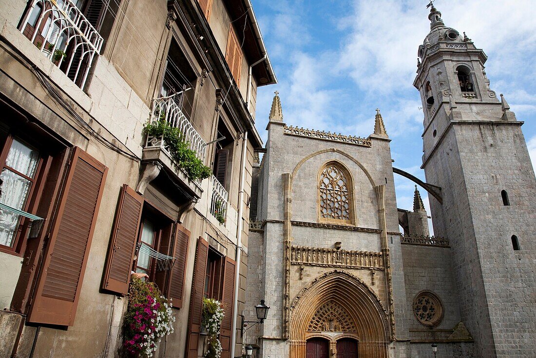 Santa Maria de la Asuncion Church, Lekeitio, Basque Country, Spain