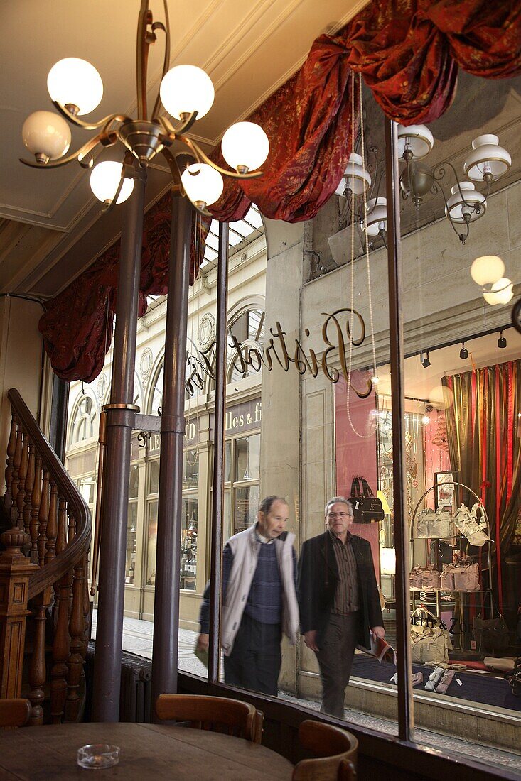 Restaurant in Galerie Vivienne Shopping Gallery, Paris, France