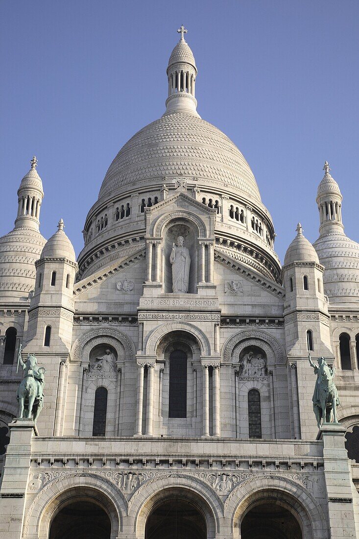Sacre Coeur in Montmartre, Paris, France