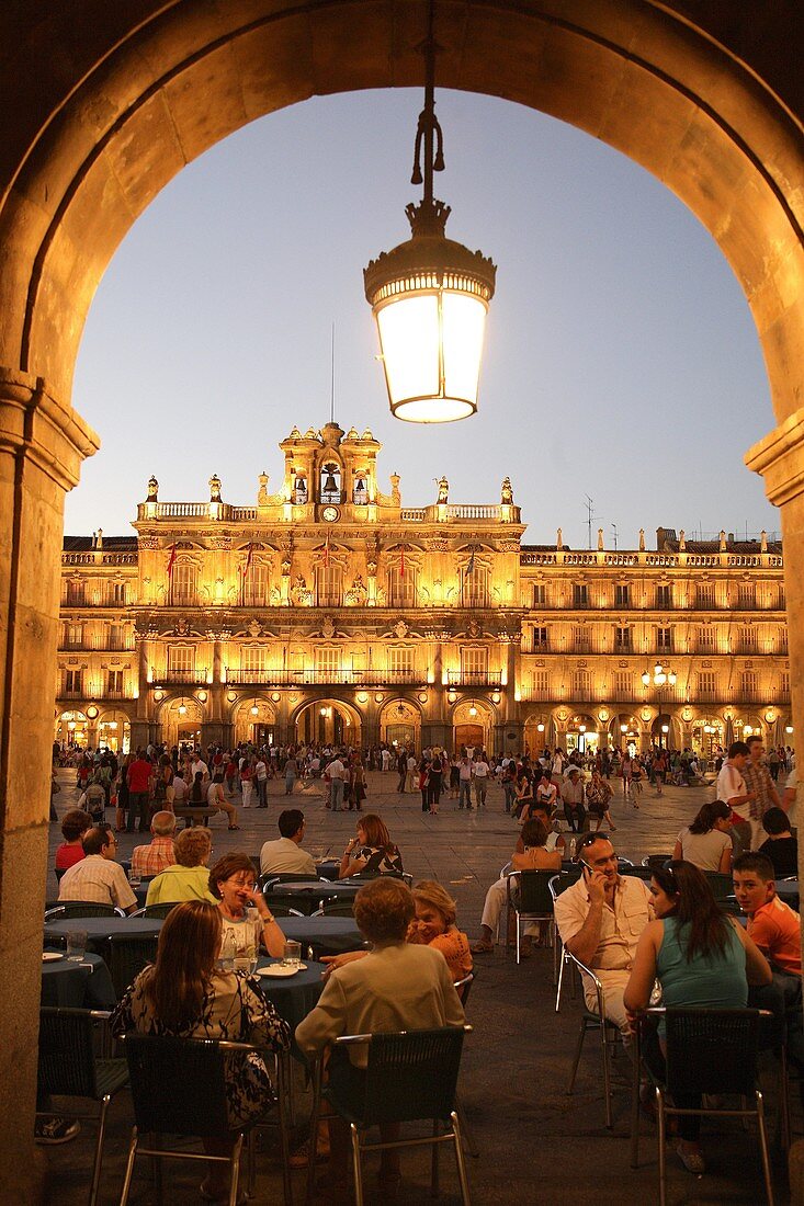 Plaza Mayor Square, Salamanca, Spain