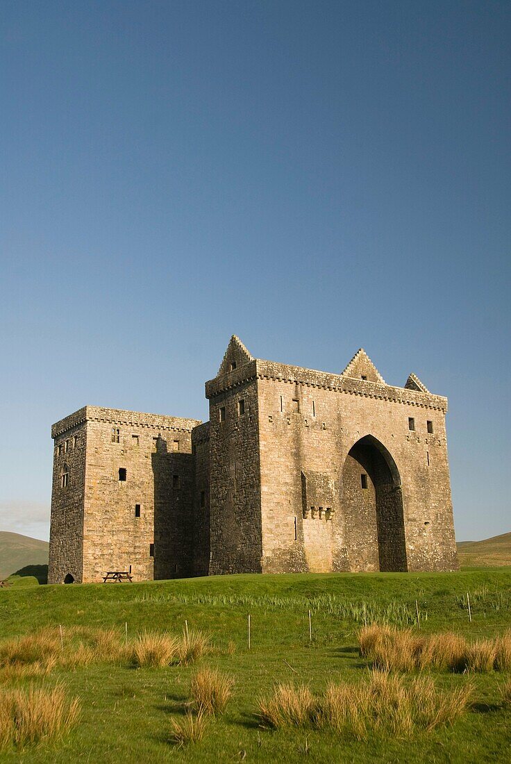 Hermitage Castle, 5 5 miles NE of Newcastleton, Scotland, UK