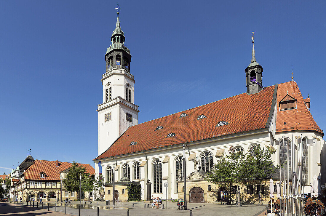 Stadtkirche  City church) at the Stechbahn, Celle, district Celle, Luneburg Heath,  Lower Saxony, Germany, Europe