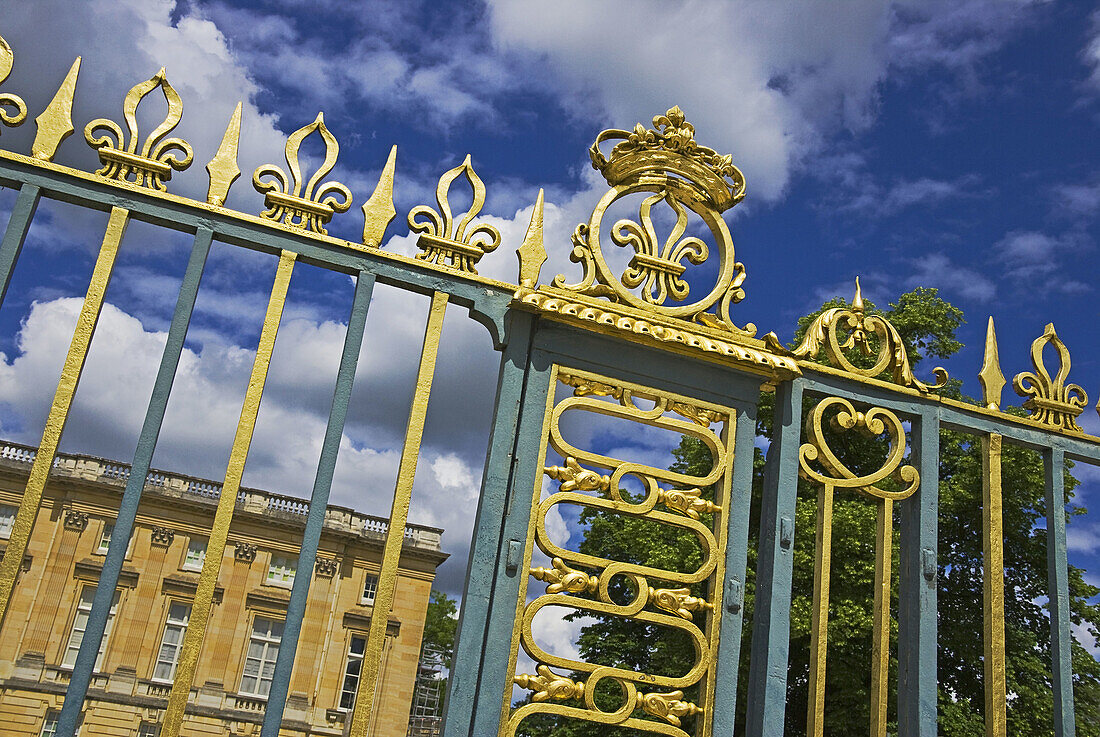 Gate at the Palace of Versailles, Île-de-France, France