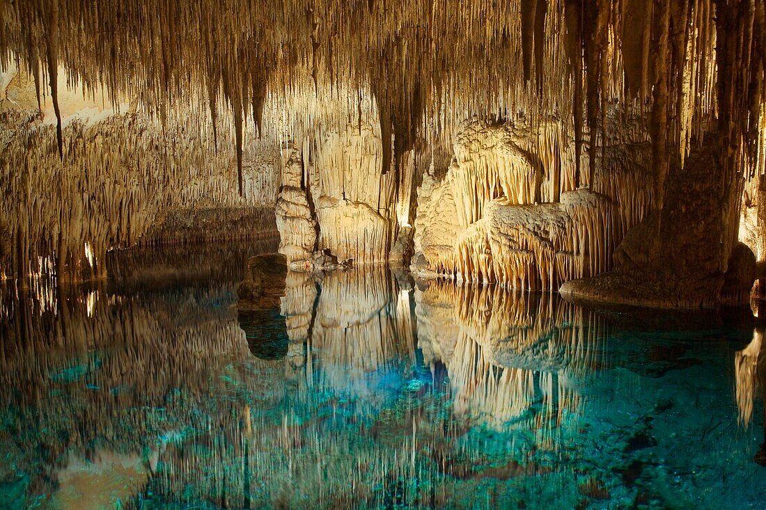 Caves of the Drach. Porto Cristo. Majorca. Balearic Islands.Spain.