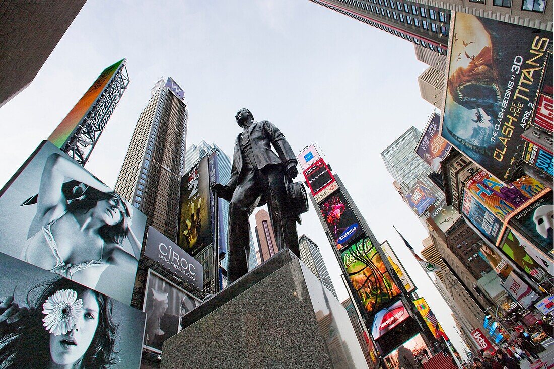 Broadway at Times Square, New York City, USA