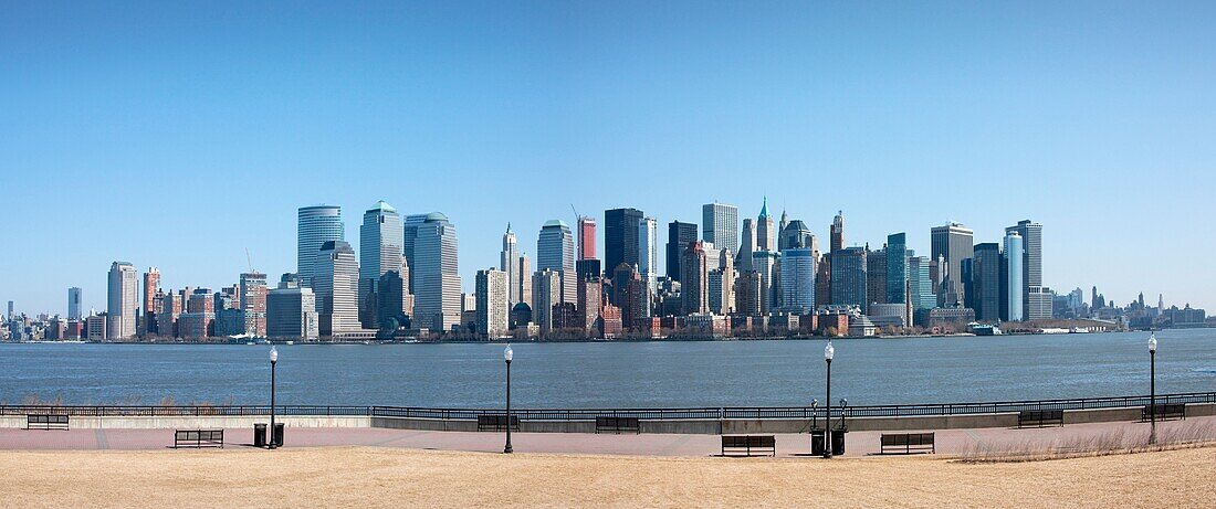 Downtown Mahattan panorama, New York City, USA
