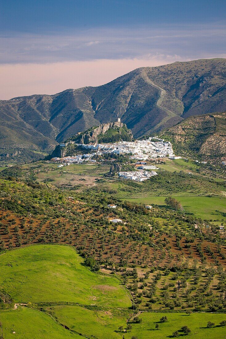 Zahara de la Sierra, Sierra de Grazalema, Cadiz province, Andalusia, Spain