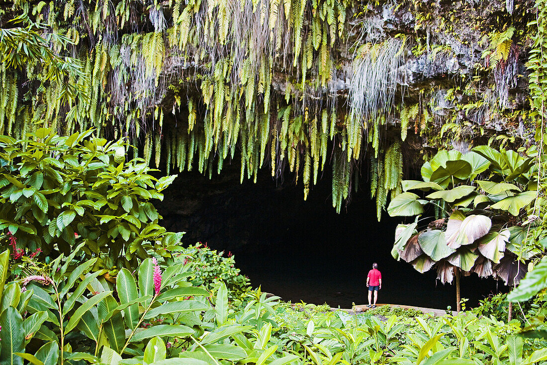 Maraa Grotto, Tahiti Nui, Tahiti island, Society Islands, French Polynesia (May 2009)