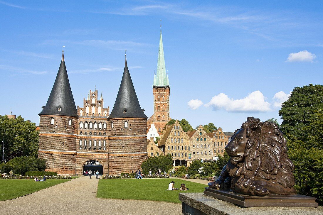 Holstentor (Holsten Gate), Lubeck, Germany