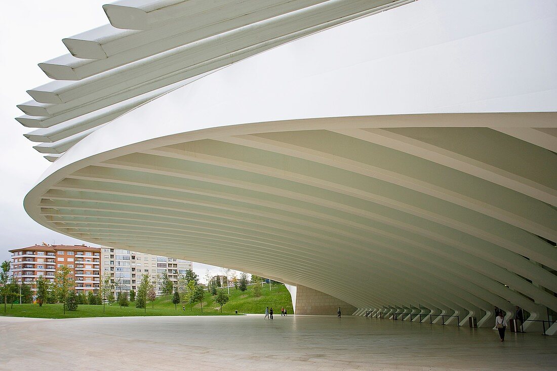 Convention Center designed by architect Santiago Calatrava, Oviedo, Asturias, Spain (September 2009)