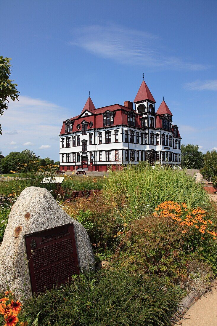 The Lunenburg Academy at UNESCO World Heritage Site city of Lunenburg, Nova Scotia, Canada, North America