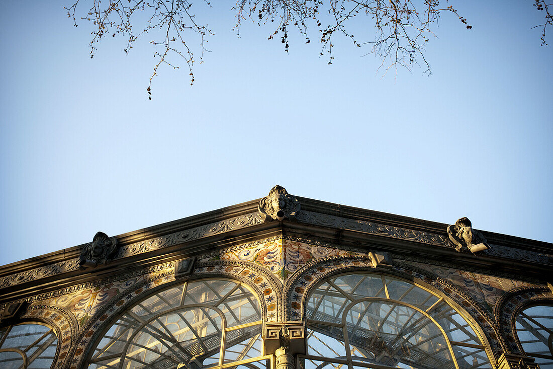 Palacio de Cristal, Parque del Retiro, Madrid, Spain