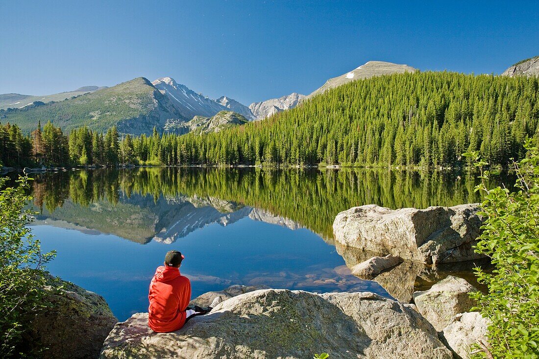 Bear Lake in Rocky Mountain National Park, Colorado