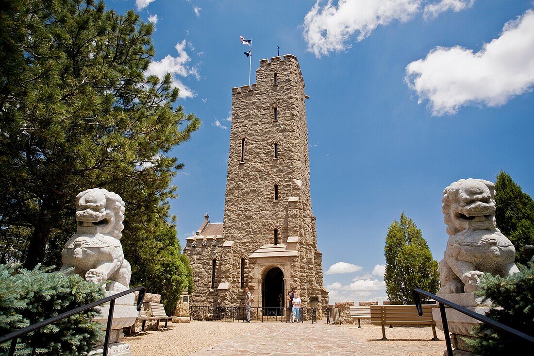 Shrine to the Sun, Will Rodgers Memorial on Cheyenne Mountain in Colorado Springs