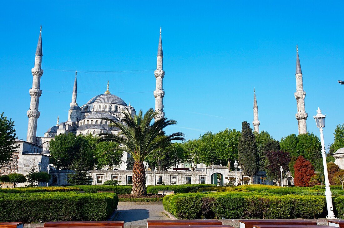 Mosque Sultan Ahmet. Blue Mosque. Istanbul.Turkey.