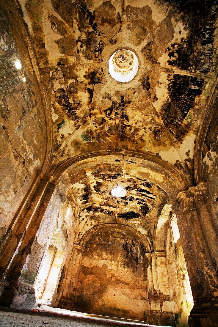 Ruins of Santa Clara convent. Antigua. Guatemala.