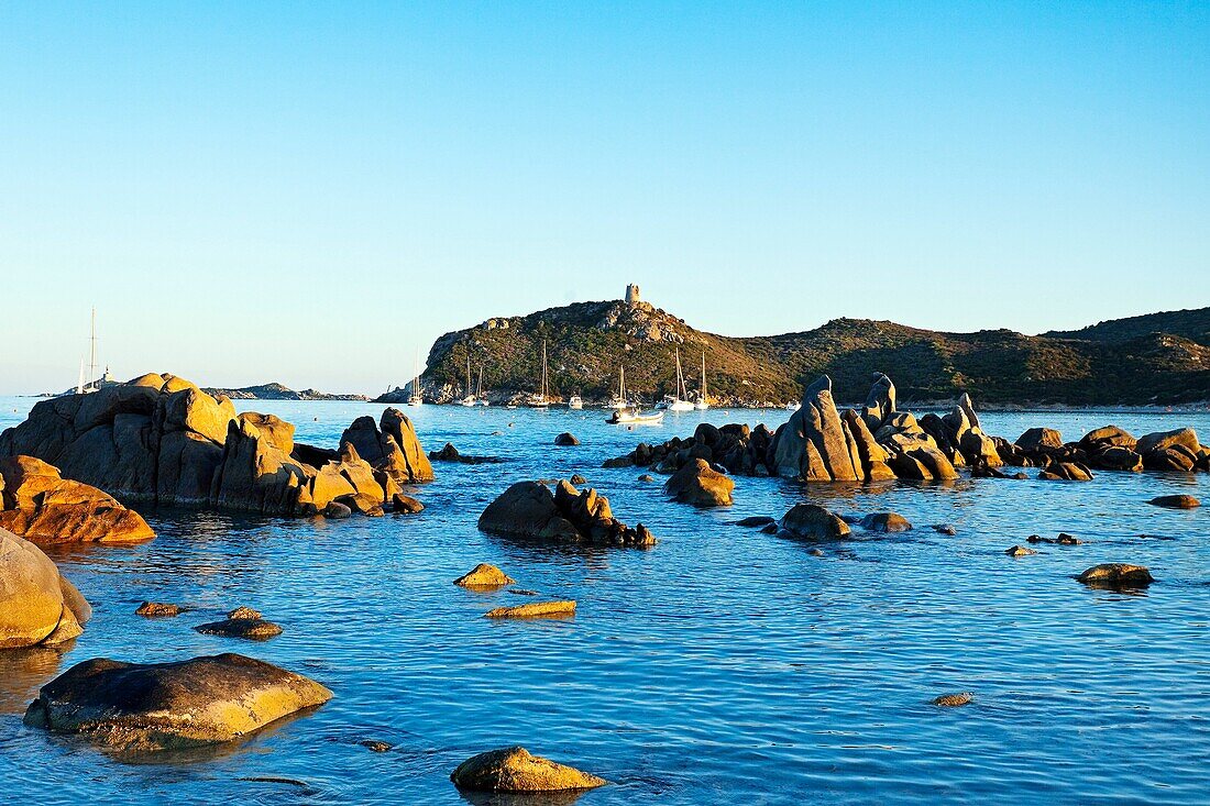 Simius Beach. Villasimius. Sardinia. Italy.