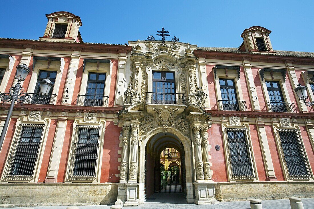 Archbishop's Palace in Baroque style. (17th century). Sevilla. Andalucia. Spain.