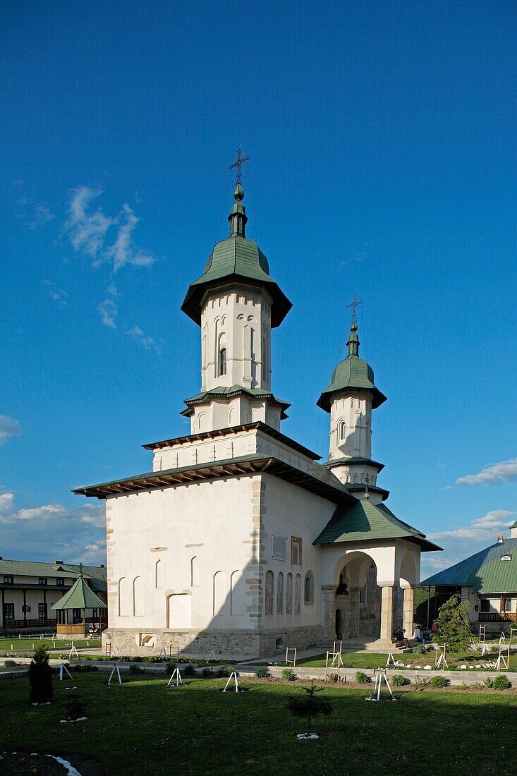 Romania, Moldavia Region, Southern Bucovina, Rashca, Monastery