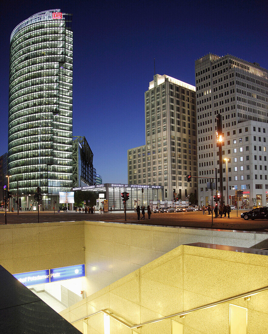 Germany, Berlin, Potsdamer Platz Station