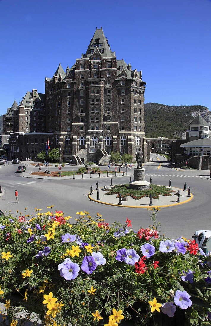 Canada, Alberta, Banff National Park, Banff Springs Hotel