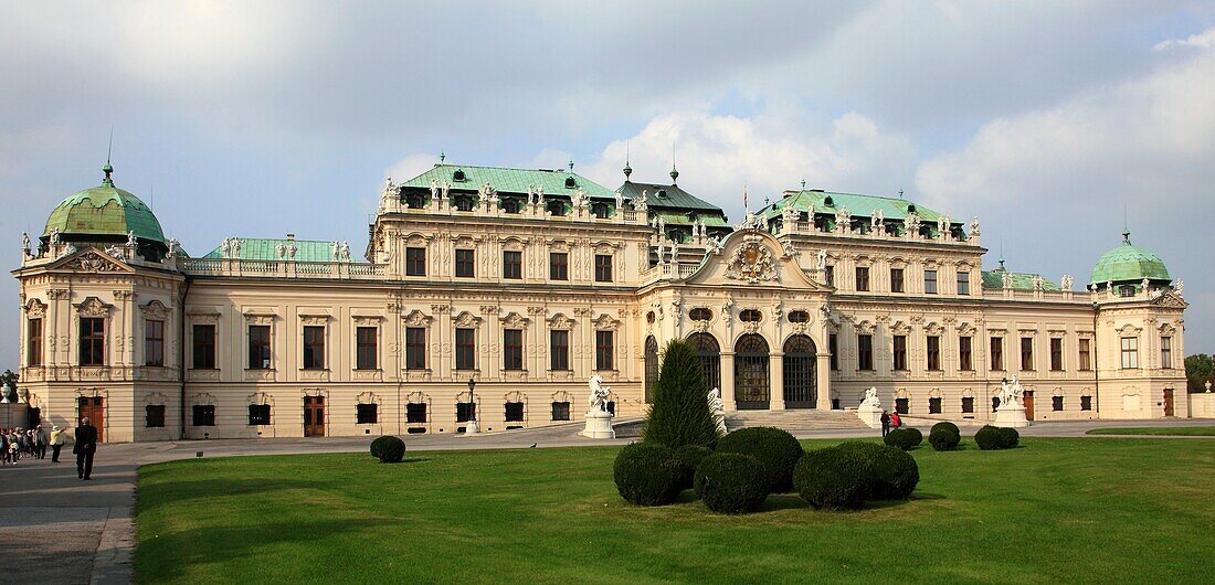Austria, Vienna, Oberes Belvedere Palace