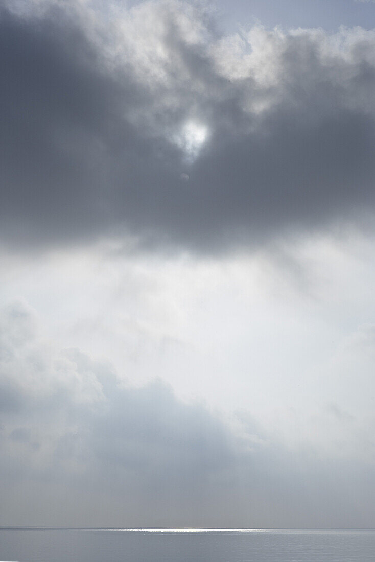 Sun and clouds above the red sea, Port Sudan, Sudan, Africa