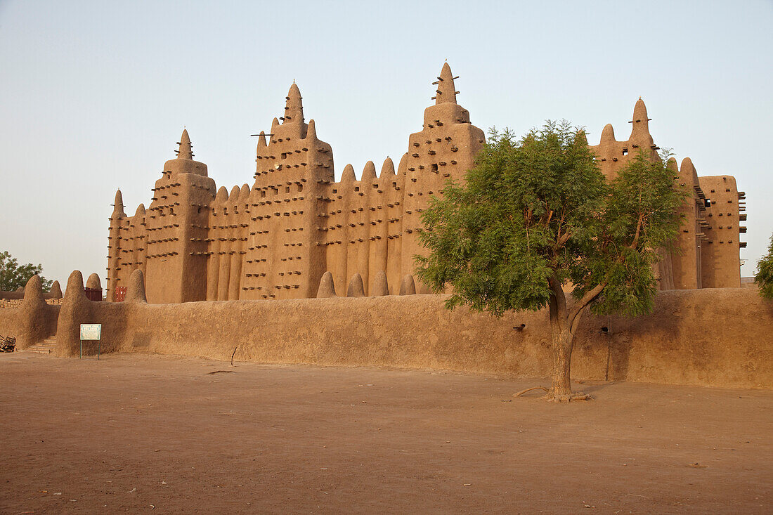 Große Moschee von Djenne, Djenne, Mali, Afrika