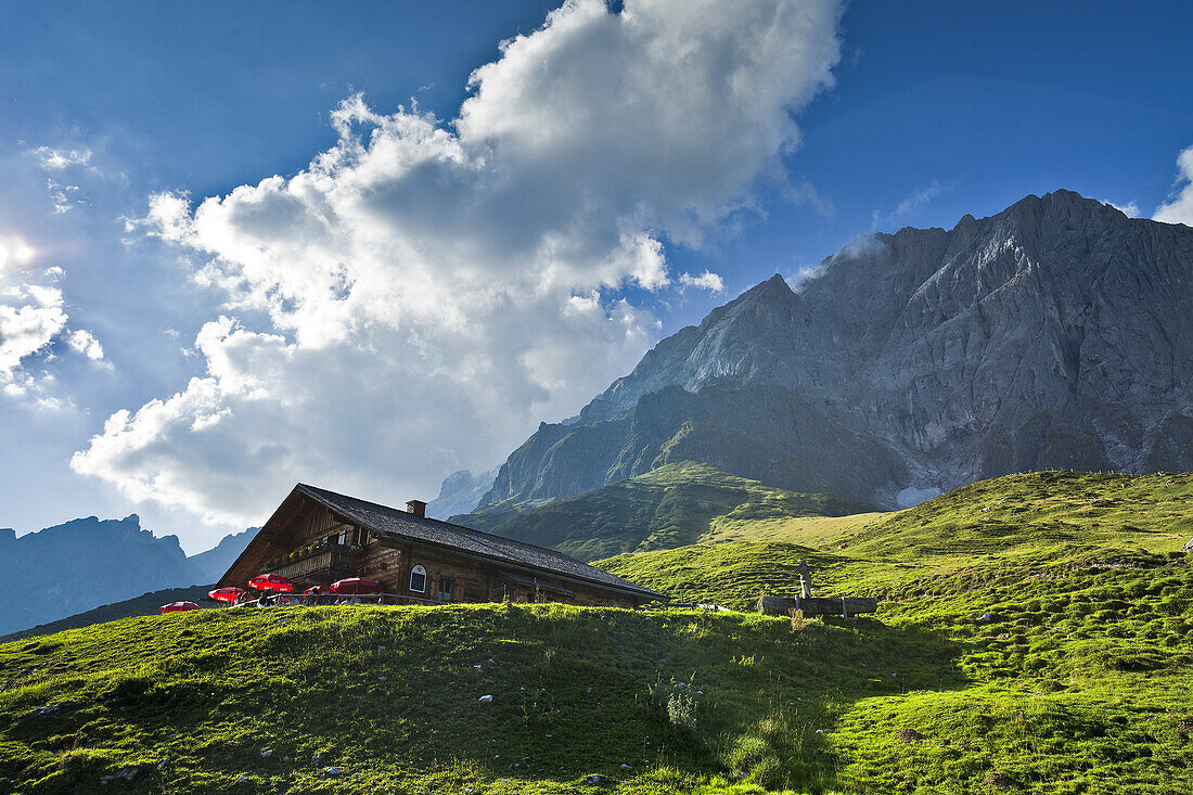 Molterau alm hut in the region of Hochkönig, Salzburger Land, Austria