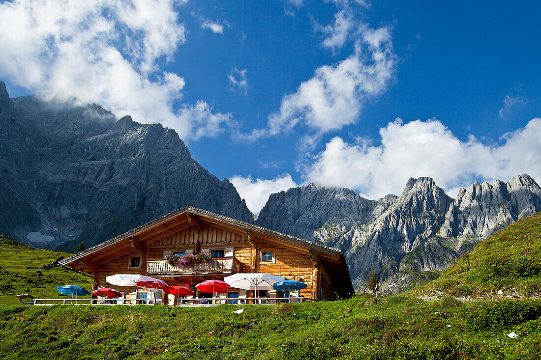 Molterau alm hut in the region of Hochkönig, Salzburger Land, Austria
